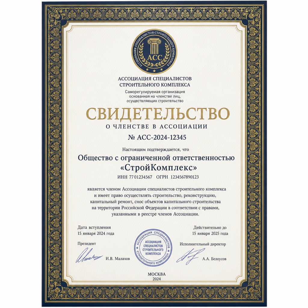 Членство АСЭ РФ